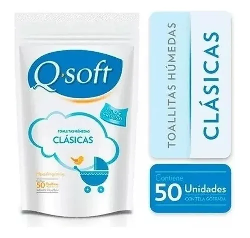 Q-SOFT TOALLITAS HUMEDAS CLASICAS – Pañalera Belyan
